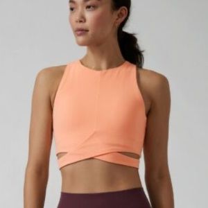 ATHLETA conscious cutout crop
